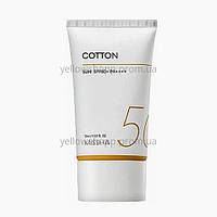 Сонцезахисний крем MISSHA ALL AROUND SAFE BLOCK COTTON SUN SPF50 PA++++ - 50ml