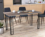 Обідній стіл IdealMebel Сквер, стіл у вітальню, кухню, фото 3