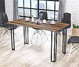 Обідній стіл IdealMebel Сквер, стіл у вітальню, кухню, фото 4