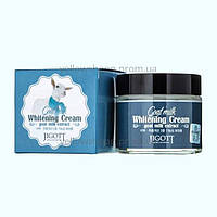 Крем для обличчя ОСВІТЛЕННЯ/КОЗЯЧЕ МОЛОКО GOAT MILK Whitening Cream, JIGOTT - 70 мл