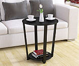 Журнальний столик IdealMebel D-50, журнальний столик у вітальню, офіс, кавовий столик, фото 2