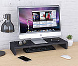 Надбудова під монітор IdealMebel NS-6, настільна полиця під монітор, телевізор, фото 2