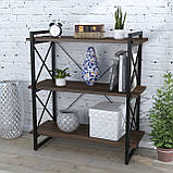 Офісний стелаж IdealMebel Скіф-3-920, стелаж для книг, документів, стелаж для дому, полиці для речей, фото 4