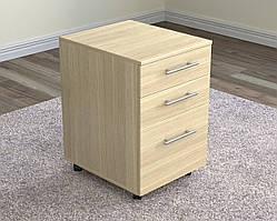 Тумба мобільна IdealMebel L-420, пересувна тумба у вітальню, спальню, офіс, тумба офісна