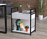 Тумба мобільна IdealMebel L-540, пересувна тумба у вітальню, спальню, офіс, тумба офісна, фото 5