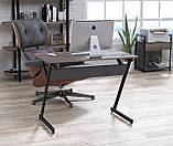 Стіл IdealMebel L-7, письмовий стіл loft, комп'ютерний стіл loft, стіл в офіс, будинок, фото 4