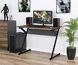 Стіл IdealMebel L-7, письмовий стіл loft, комп'ютерний стіл loft, стіл в офіс, будинок, фото 5