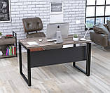 Стіл IdealMebel G-135-32 з царгою, письмовий стіл loft, комп'ютерний стіл loft, стіл в офіс, будинок, фото 3