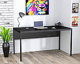 Стіл IdealMebel L-3p, письмовий стіл loft, комп'ютерний стіл loft, стіл в офіс, будинок, фото 2