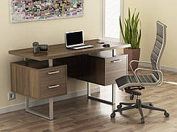 Стіл IdealMebel L-81 NEW, письмовий стіл loft з ящиками, комп'ютерний стіл loft, стіл в офіс, будинок