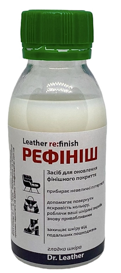 Leather re:finish. РеФініш. Засіб для оновлення фінішного покриття Глянець