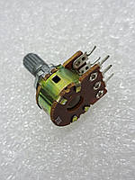 Резистор переменный WH148 B1kOm (15mm) stereo
