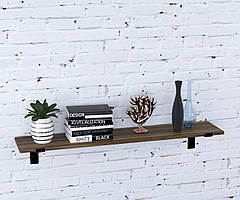 Настінна полиця IdealMebel Z-100-16, навісна полиця, книжкова полиця loft, декоративна полиця в кімнату, будинок.