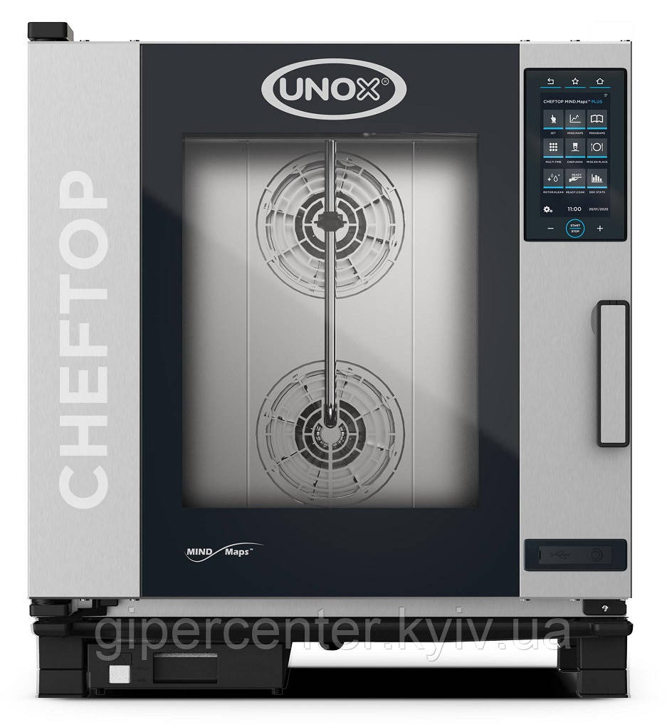 Пароконвектомат Unox XEVC0711GPRM лінія PLUS