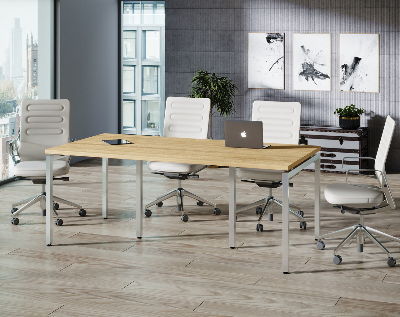 Стіл для переговорів IdealMebel Q-200, стіл у офіс, офісний стіл, фото 1