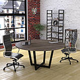 Стіл для переговорів IdealMebel D-1600, стіл у офіс, круглий офісний стіл, фото 3