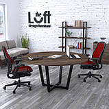 Стіл для переговорів IdealMebel D-1600, стіл у офіс, круглий офісний стіл, фото 4