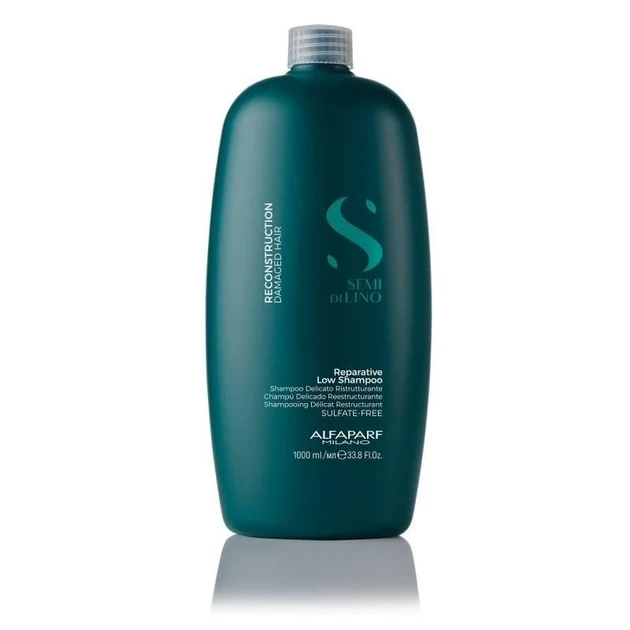 Шампунь для реконструкції волосся Alfaparf Semi Di Lino Reconstruction Reparative Low Shampoo 1000 мл