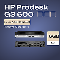 HP ProDesk 600 G3 Mini Intel i5-7500T 2.7GHz 16GB DDR4 256GB SSD