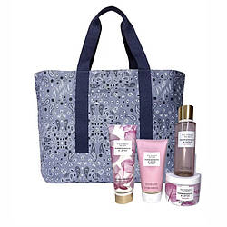 Подарунковий Набір косметики для тіла Victoria's Secret Pomegranate & Lotus Гранат и Лотос в сумці