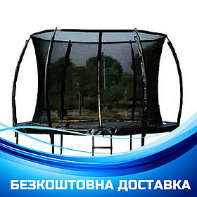 Дитячий батут із захисною сіткою (діаметр 244 см) MS 2921-2-LUX