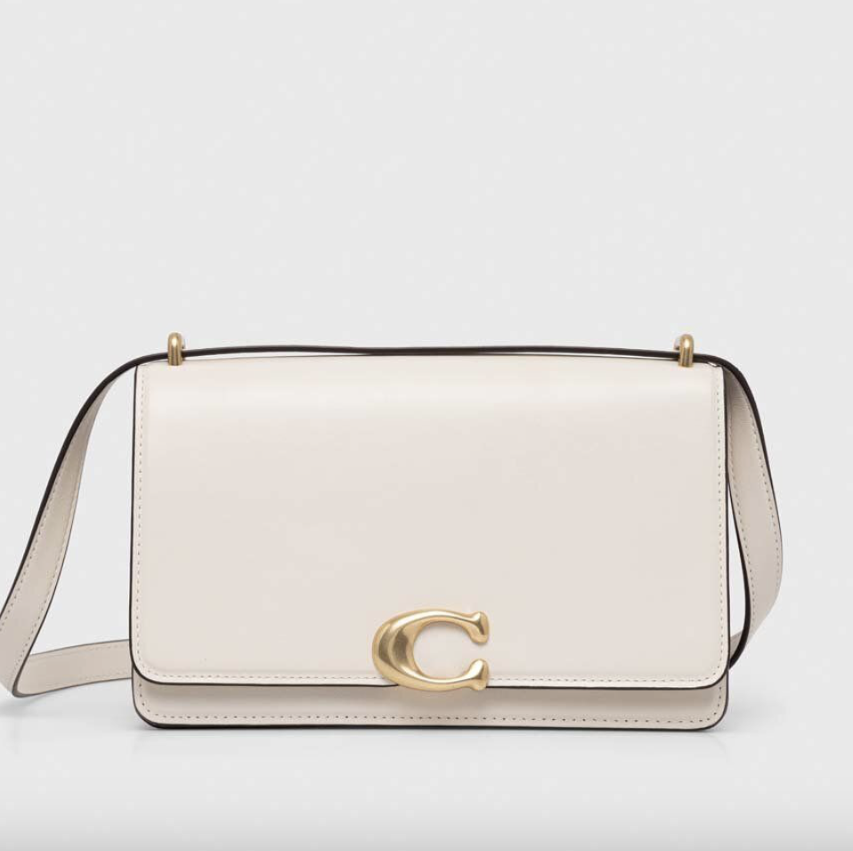 Жіноча сумка Coach Bandit білий. (339)