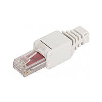 Коннектор RJ45 cat.6 UTP 8P8C, безинструментальный, 1шт Kingda (KD-PGU8054-C6)