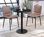 Обідній круглий стіл IdealMebel BS-450-600, стіл у вітальню, кухню, круглий столик, фото 2