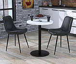 Обідній круглий стіл IdealMebel BS-450-600, стіл у вітальню, кухню, круглий столик, фото 5