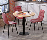 Обідній круглий стіл IdealMebel BS-450-800, стіл у вітальню, кухню, круглий столик, фото 2