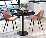 Обідній круглий стіл IdealMebel BS-450-800, стіл у вітальню, кухню, круглий столик, фото 3