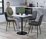 Обідній квадратний стіл IdealMebel BS-450-600, стіл у вітальню, кухню, фото 5