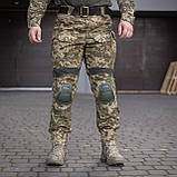Військовий костюм Hawk Tornado (сорочка Ubacs(Убакс) з налокітниками+штани з наколінниками) піксель Rip-Stop, фото 3