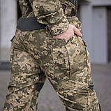 Військовий костюм Hawk Tornado (сорочка Ubacs(Убакс) з налокітниками+штани з наколінниками) піксель Rip-Stop, фото 4