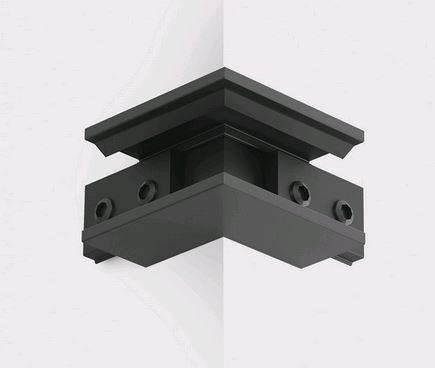 З'єднувач накладної стіна-стіна зовнішній MINI_LINE42 CORNER S OUT, L39.5mm, W39.5mm, H19mm