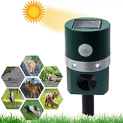 Ультразвуковий відлякувач тварин Solar Pest Repeller на сонячній батареї