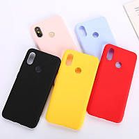 Накладка Xiaomi Redmi 9A , SILICONE CASE Пудра