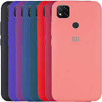 Накладка Xiaomi Redmi 9C/10A, SILICONE CASE Красный