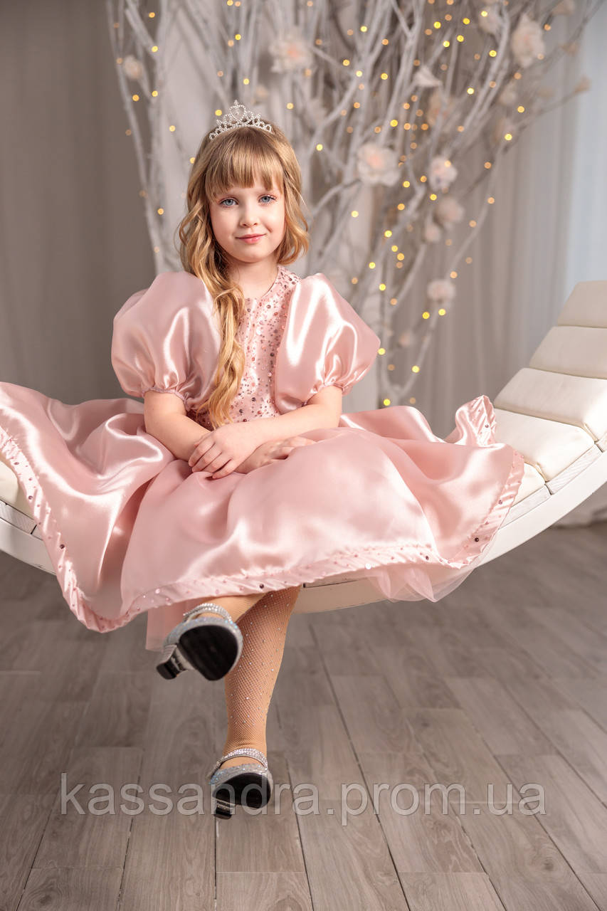 Дитяча святкова сукня на випускний в садочок. Модель "Хлоя" Розміри 110-128