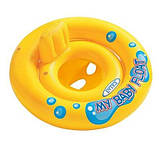 Надувне коло Intex 59574 «Мій малюк», серія «Школа плавання», з трусиками, 67 см, фото 2