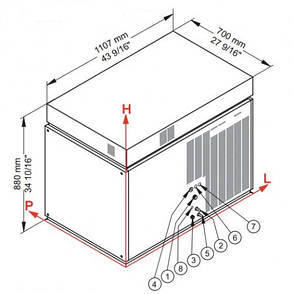 Льодогенератор Brema Muster 800W, фото 3