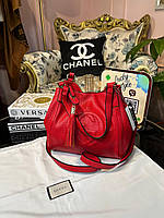 Gucci на плечо Red Soho Large Tote Bag