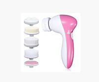 Аппарат для чистки лица и тела Plymex 5 в 1 Beauty Care Massager Original, розовый/белый (2510194219)