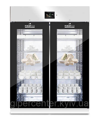 Шафа холодильна Meatico AC8613 STG GREEN ALL 1500 GLASS CF, фото 1