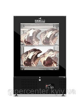 Шафа холодильна Meatico AC9528 STG GREEN MEAT 150 BLACK GLASS, фото 1
