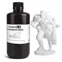 Фотополімерна смола ELEGOO Standard 2.0 Resin 1кг, біла (50.103.0120)