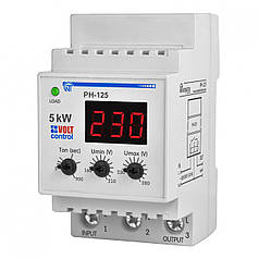 Однофазне реле напруги Новатек-Електро VOLT CONTROL 25А РН-125