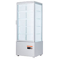 Шкаф-витрина холодильная EWT INOX RT98B white