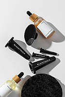 Комплекс Ролер та шкребок з рожевого кварцу + Вакуумні баночки для обличчя + Арганова олія, 30 мл, фото 4