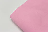 Лоскуток. Однотонная польская бязь розового цвета 135г/м2 53*160 см
